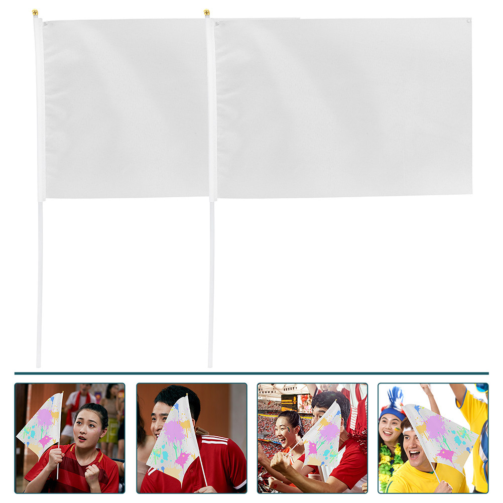 Sports Equipment With A - 10Pcs Small Handheld Signal Flags Blank