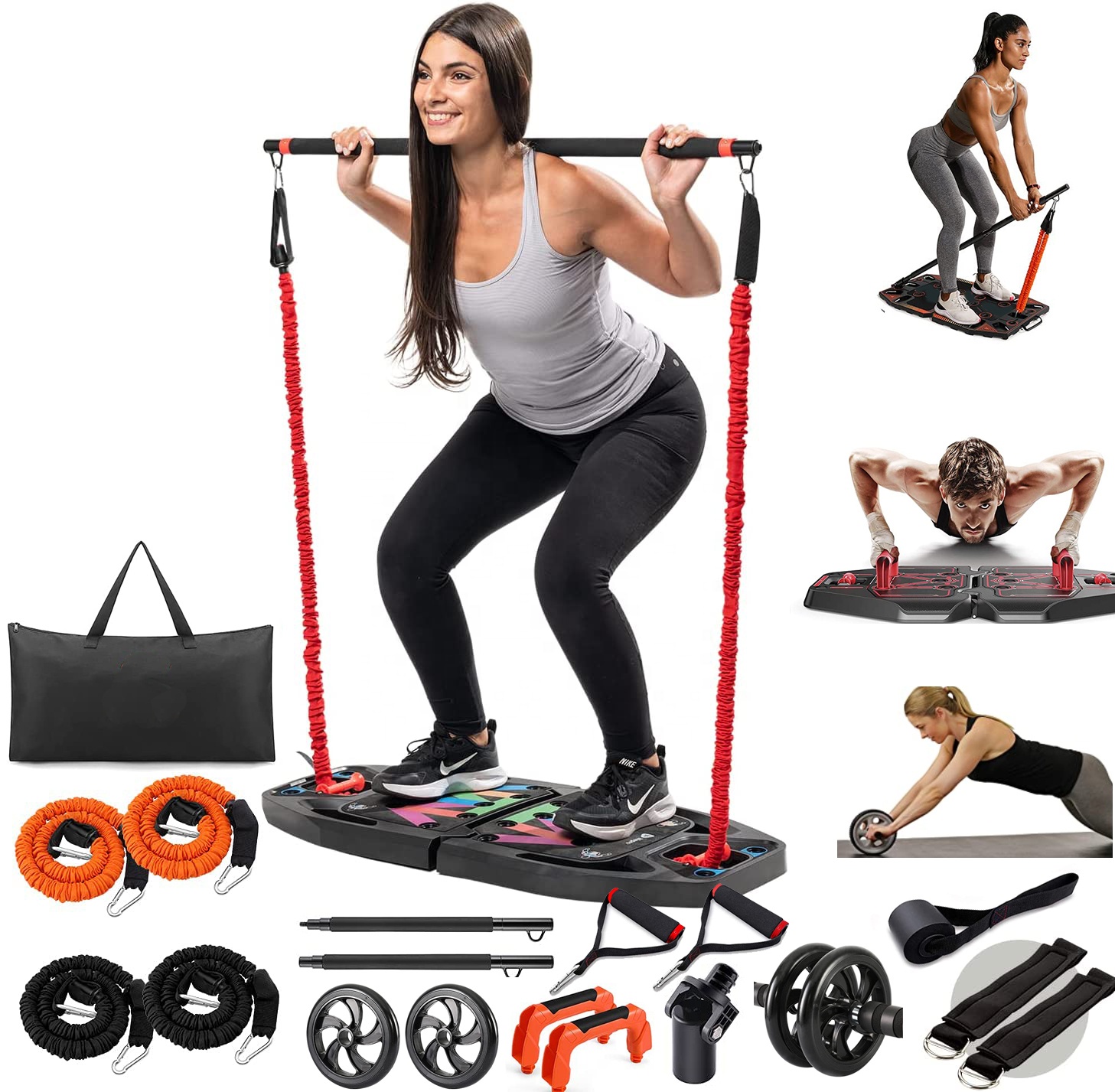 Sports Equipment For Home - Home Gym Portable Strength Training Kit