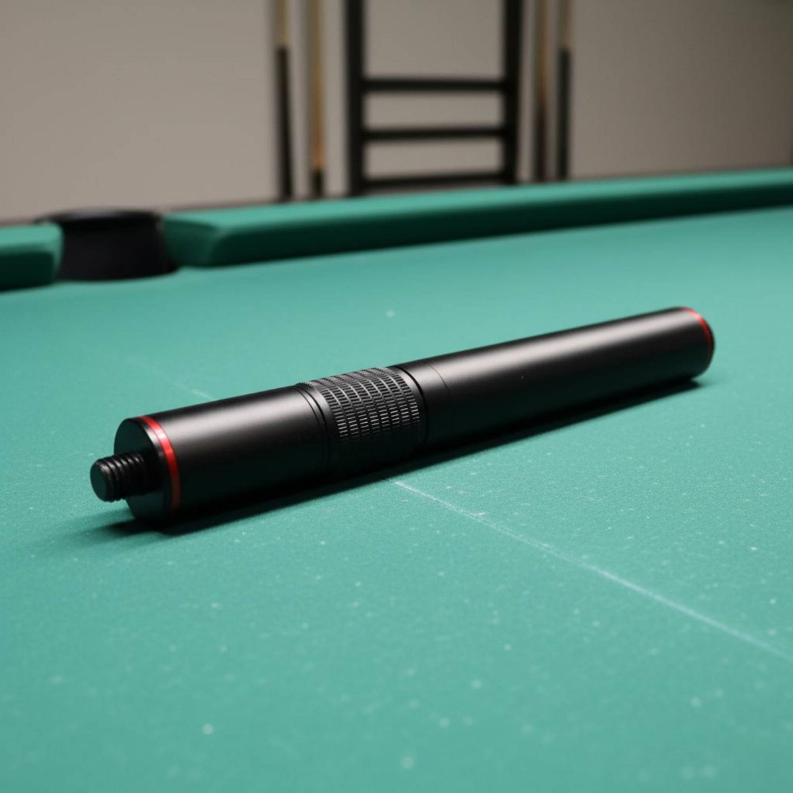 Sports Equipment With A - Telescopic Cue Extender Aluminum Pool Cue