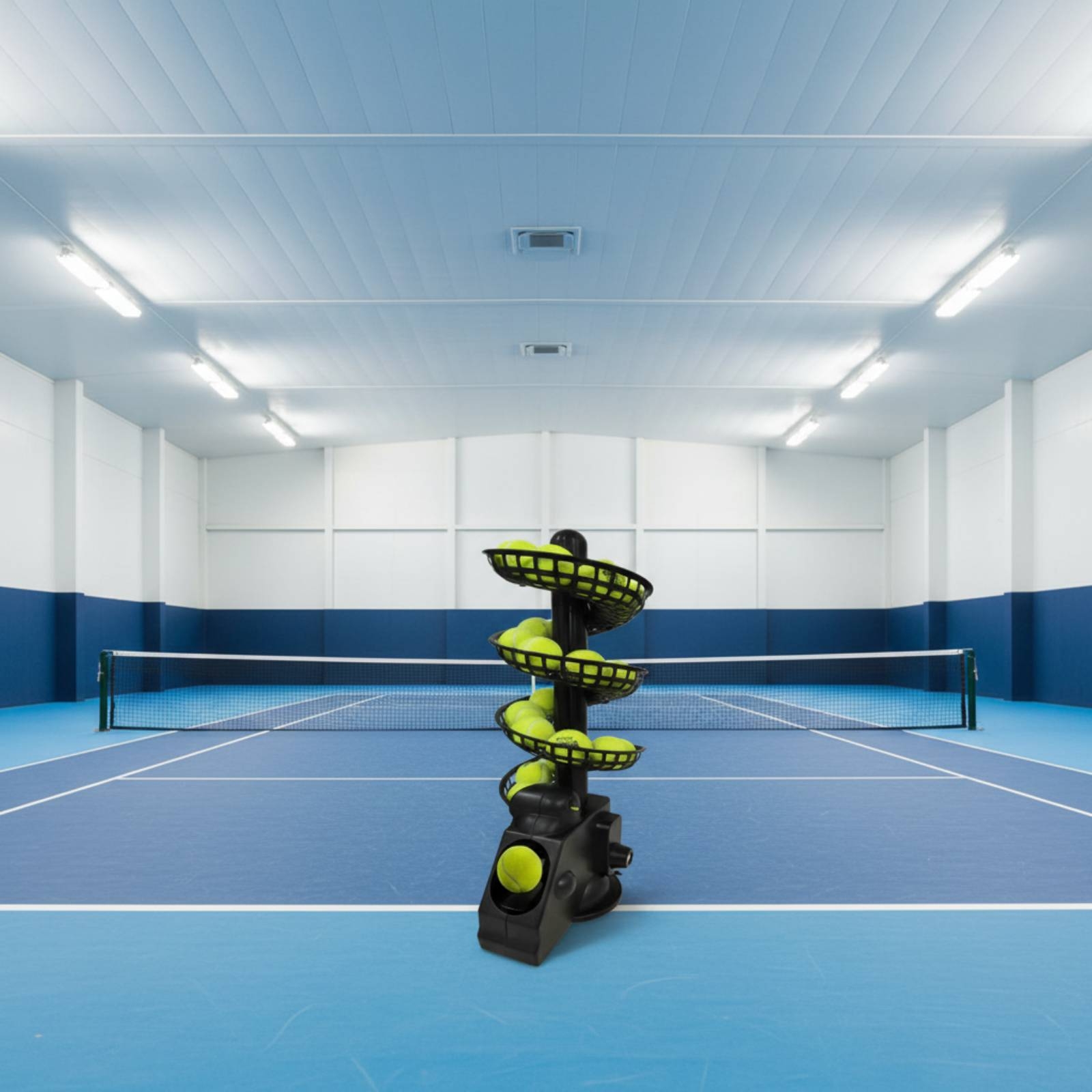 Sports Equipment For Training - Portable Tennis Ball Machine Multiple Settings