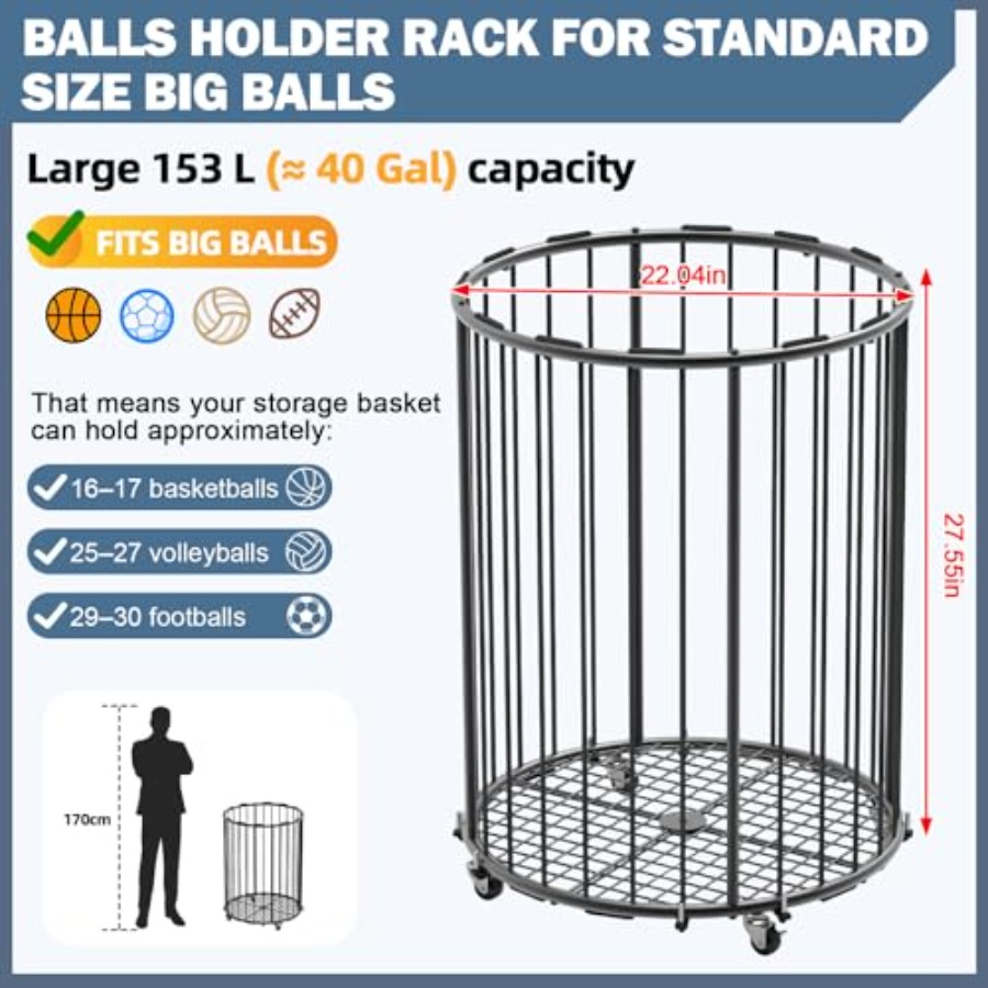 Garage Ball Storage: Round Spo - огляд і ціна Sports Equipment Garage Storage