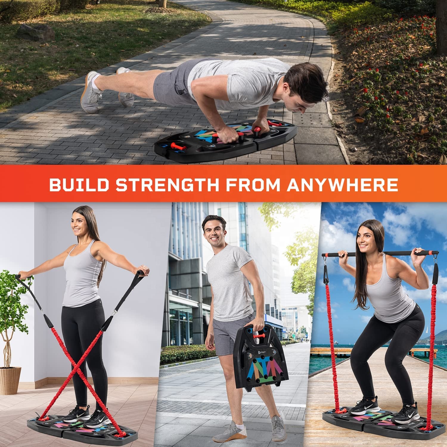 Home Gym Portable Strength Tra - огляд і ціна Sports Equipment For Home