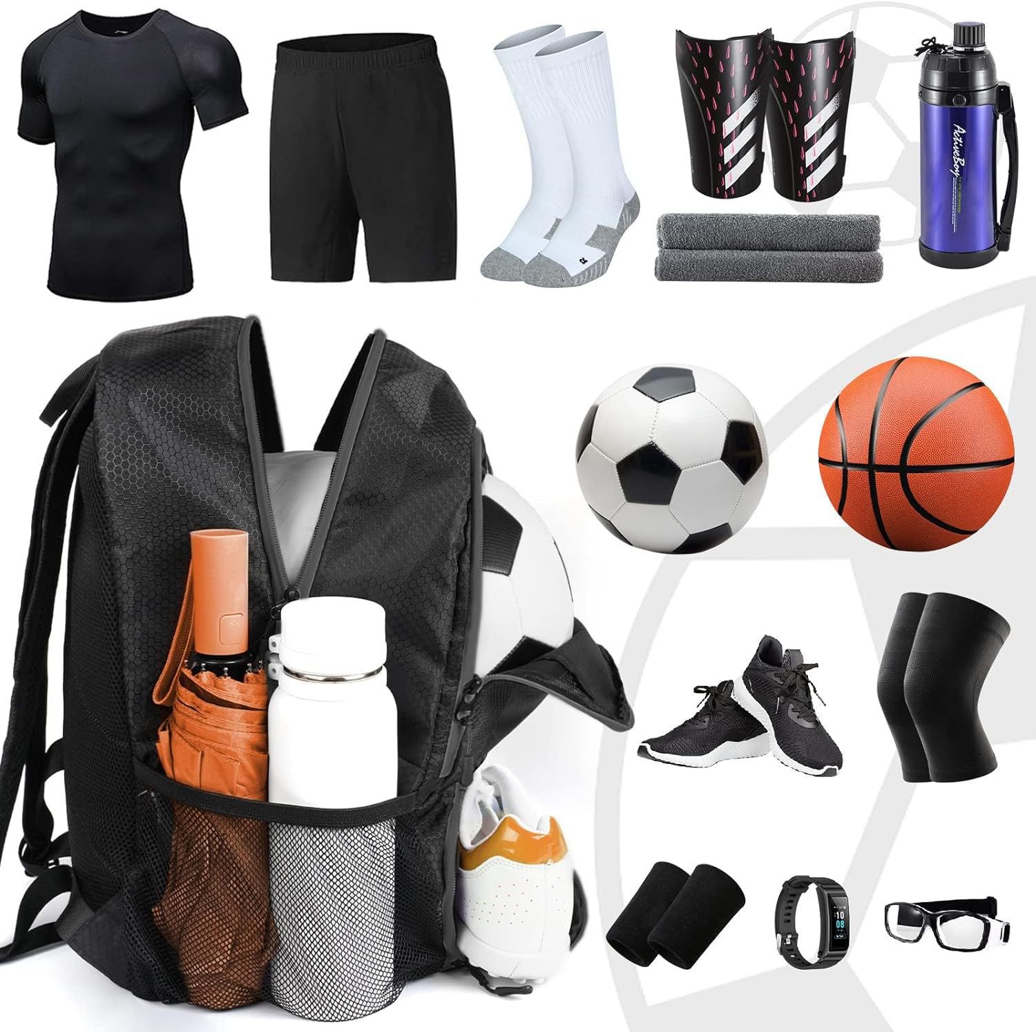 Oxford Backpack Football Bag W - огляд і ціна Sports Equipment Outdoor Storage