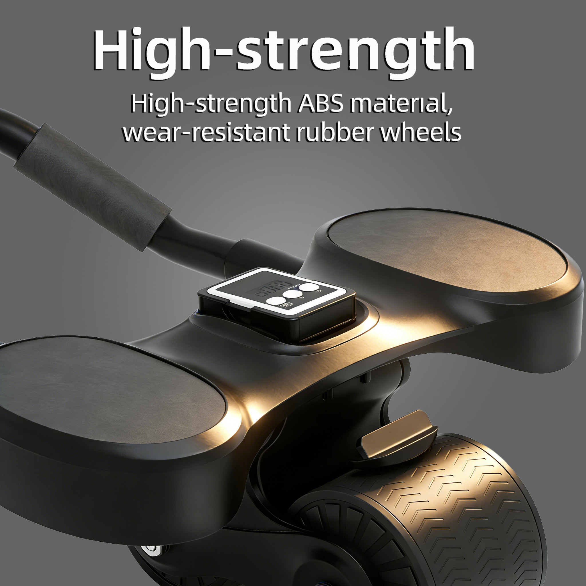 2-Wheels Ab Roller with LCD –  - огляд і ціна Sports Equipment Suppliers