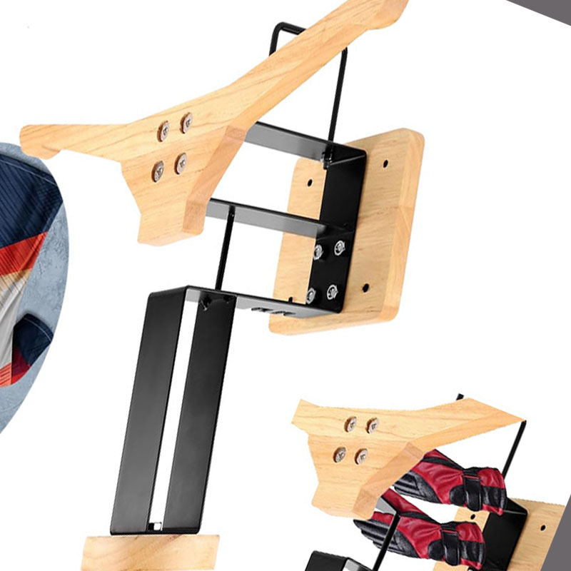 Wood Motorcycle Helmet Holder  - огляд і ціна Sports Equipment For Home