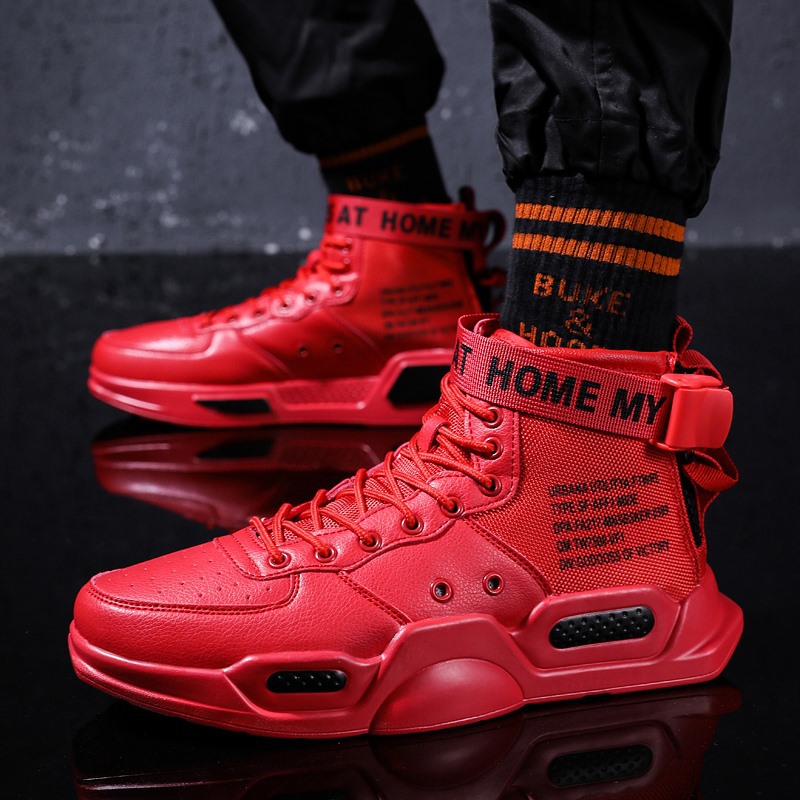 Men's High Top Fashion Leather - огляд і ціна Sports Equipment Resale