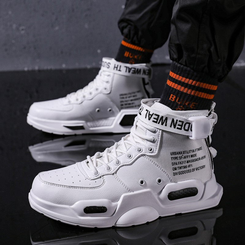Men's High Top Fashion Leather - огляд і ціна Sports Equipment Resale