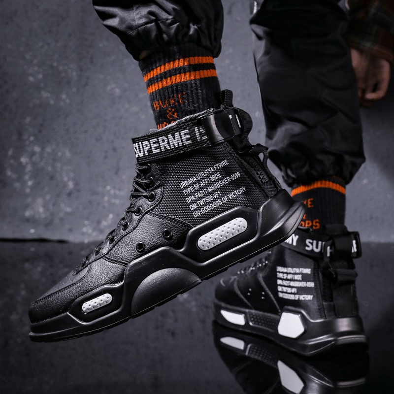 Men's High Top Fashion Leather - огляд і ціна Sports Equipment Resale