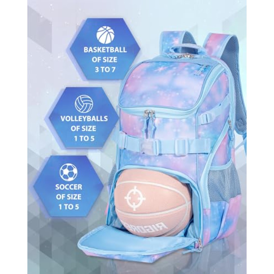 Basketba Backpack Woen Fit Soc - огляд і ціна Sports Equipment For Training