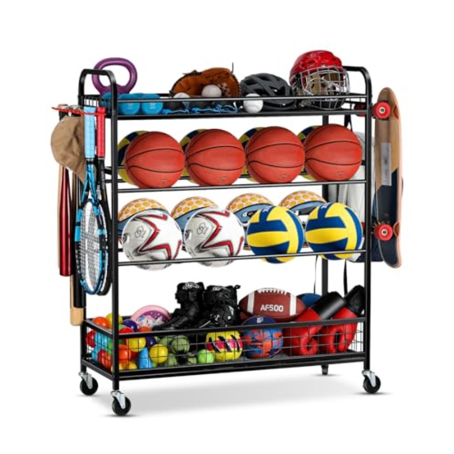 Garage Sports Equipment Organi - огляд і ціна Sports Equipment Outdoor Storage