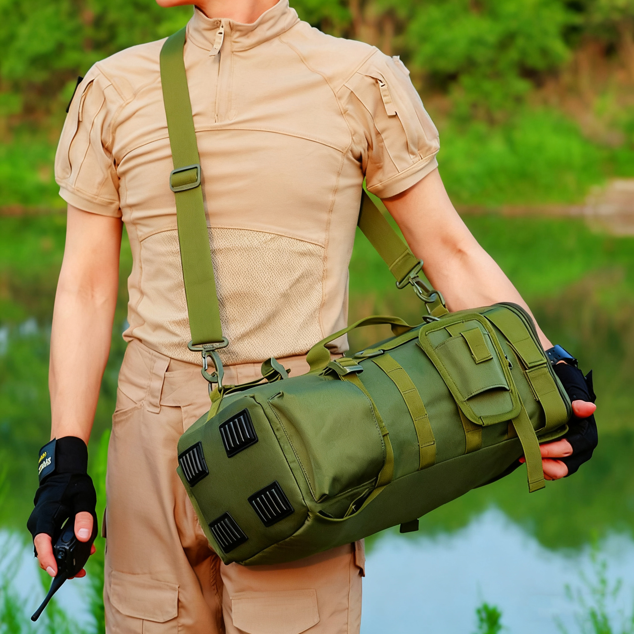 Multifunctional Fishing Backpa - огляд і ціна Sports Equipment Outdoor Storage