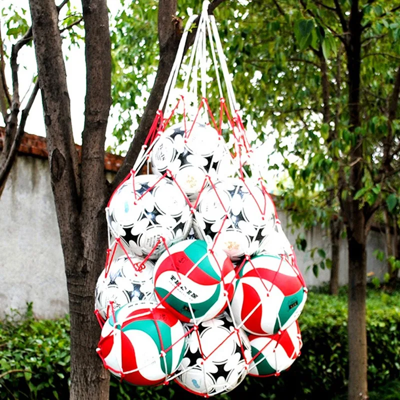1Pc Football Net Bag Nylon Bol - огляд і ціна Sports Equipment Outdoor Storage