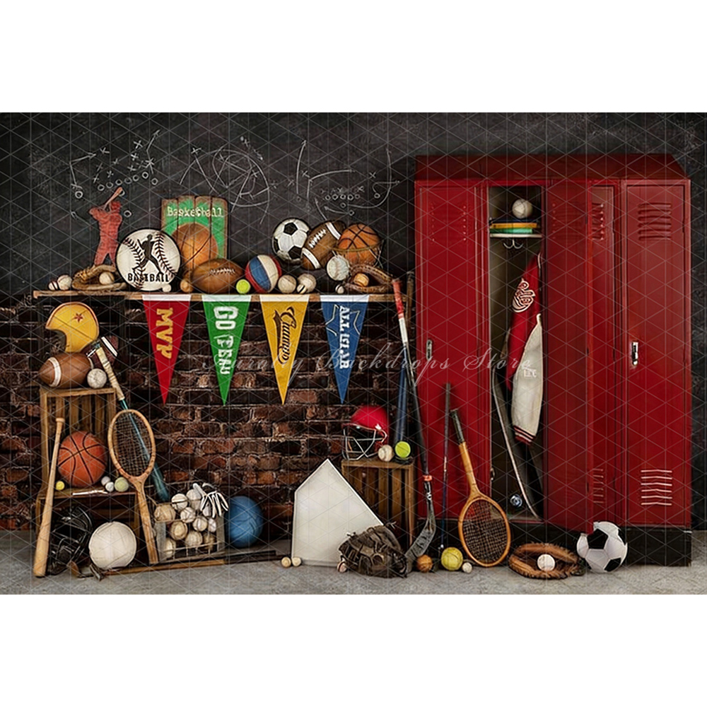 Sports Basketball Court Locker - огляд і ціна Sports Equipment Background