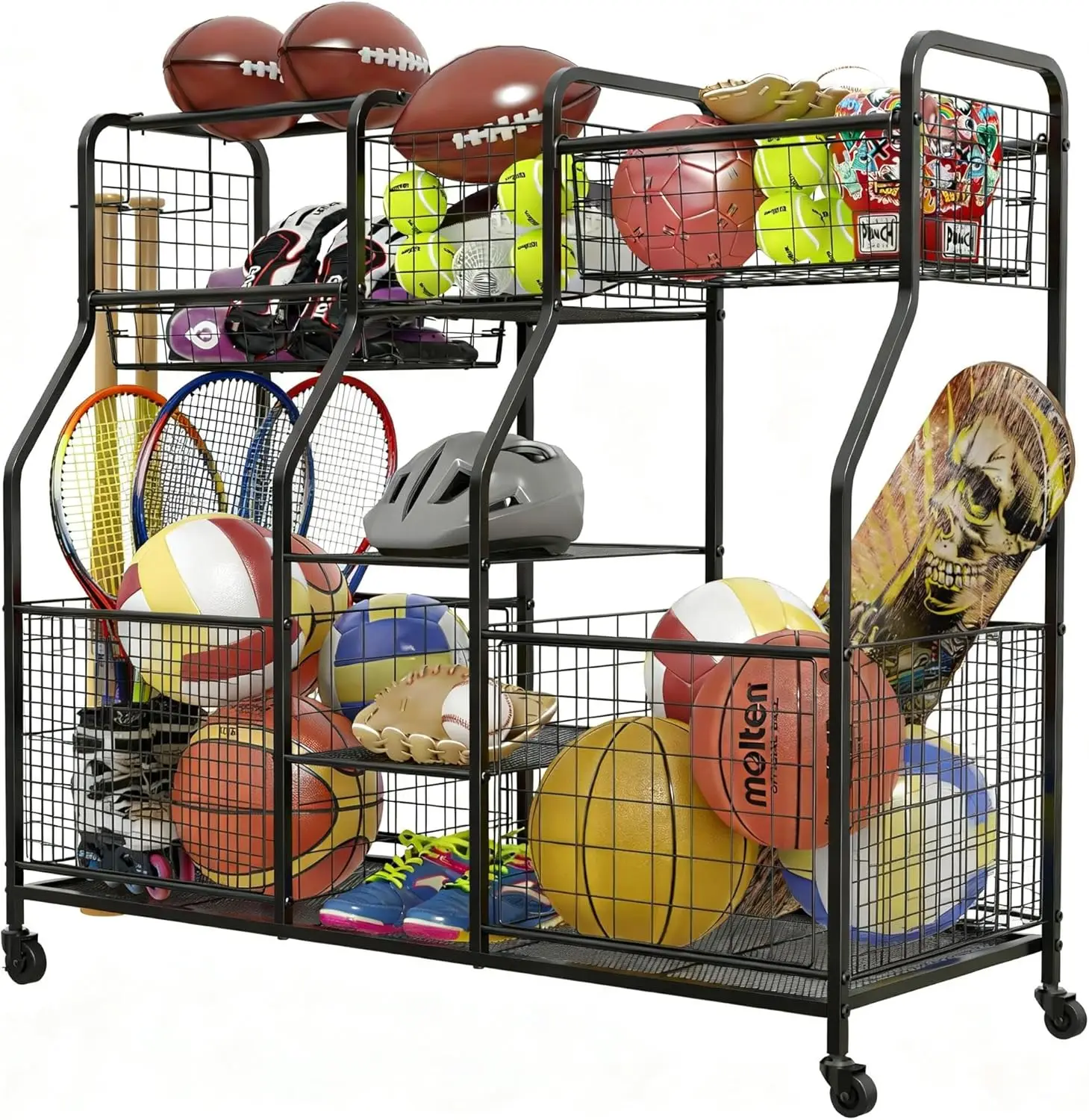 Garage Sports Equipment Organi - огляд і ціна Sports Equipment Garage Storage