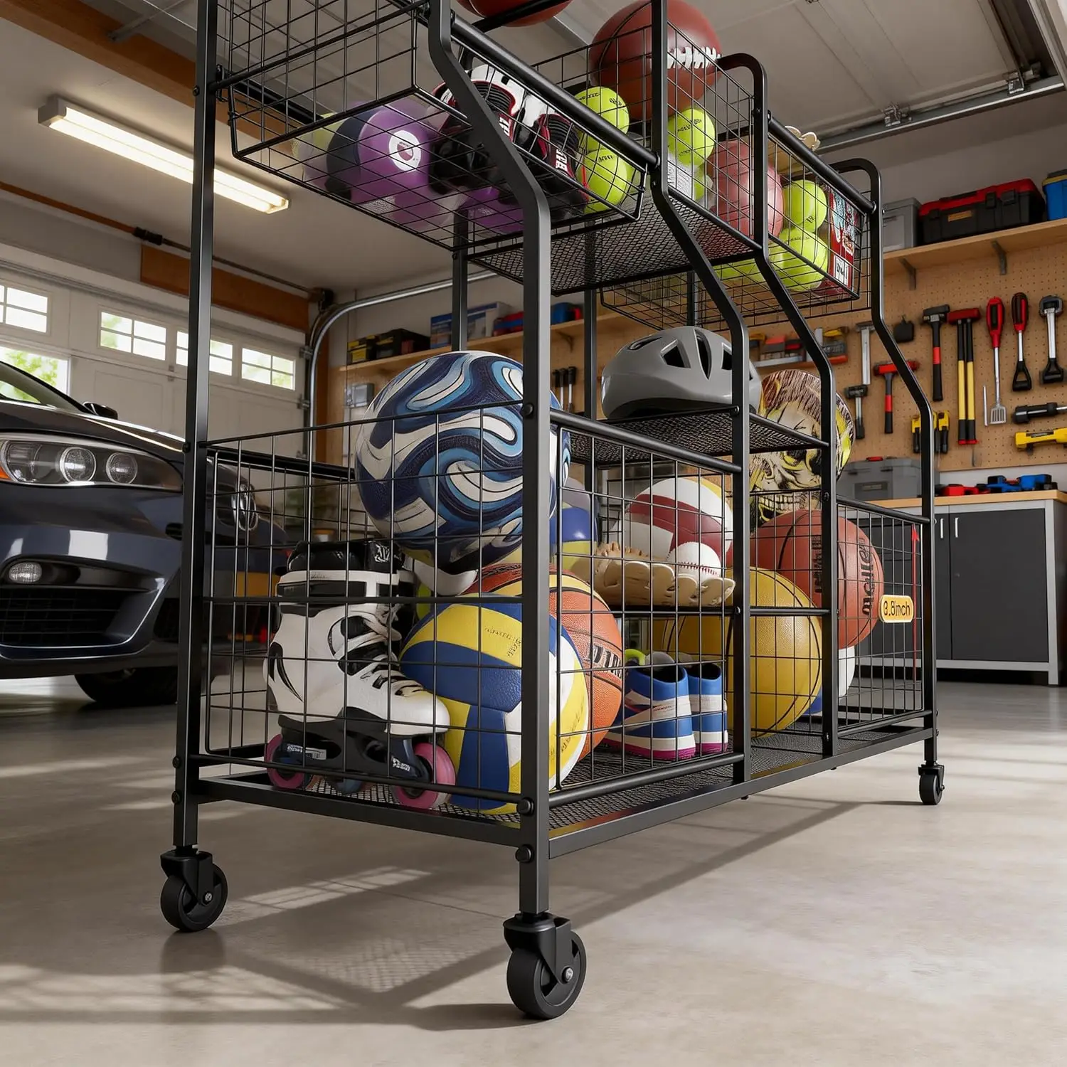 Garage Sports Equipment Organi - огляд і ціна Sports Equipment Garage Storage