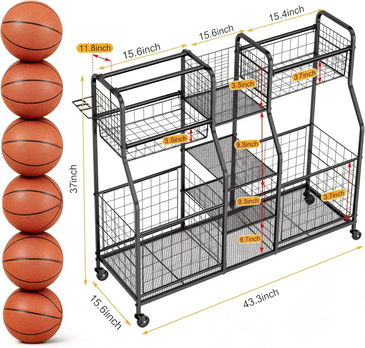 Garage Sports Equipment Organi - огляд і ціна Sports Equipment Garage Storage