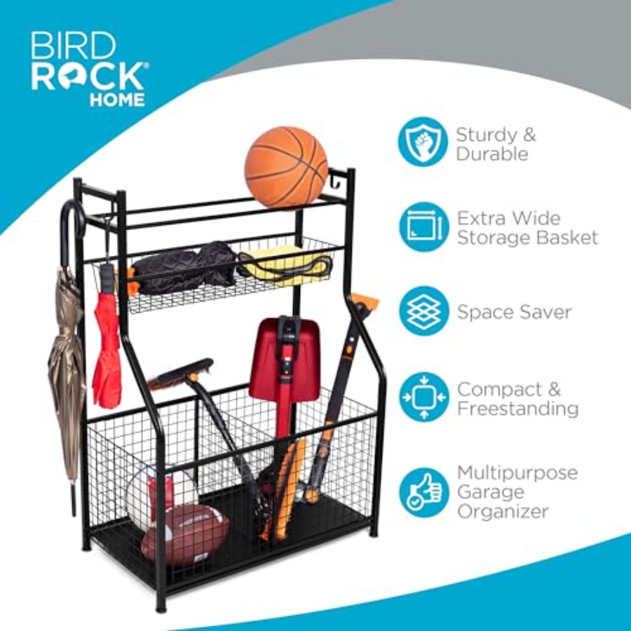 Sports Equipment Ball Organize - огляд і ціна Sports Equipment Garage Storage