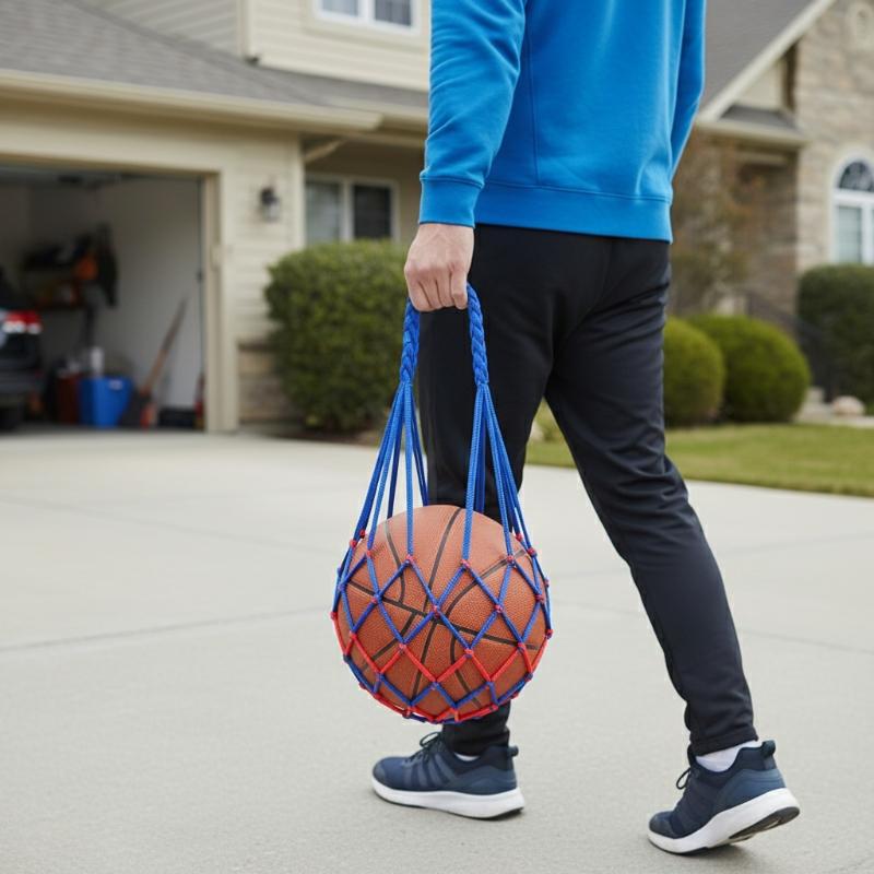 Football Net Bag Nylon Bold St - огляд і ціна Sports Equipment Outdoor Storage