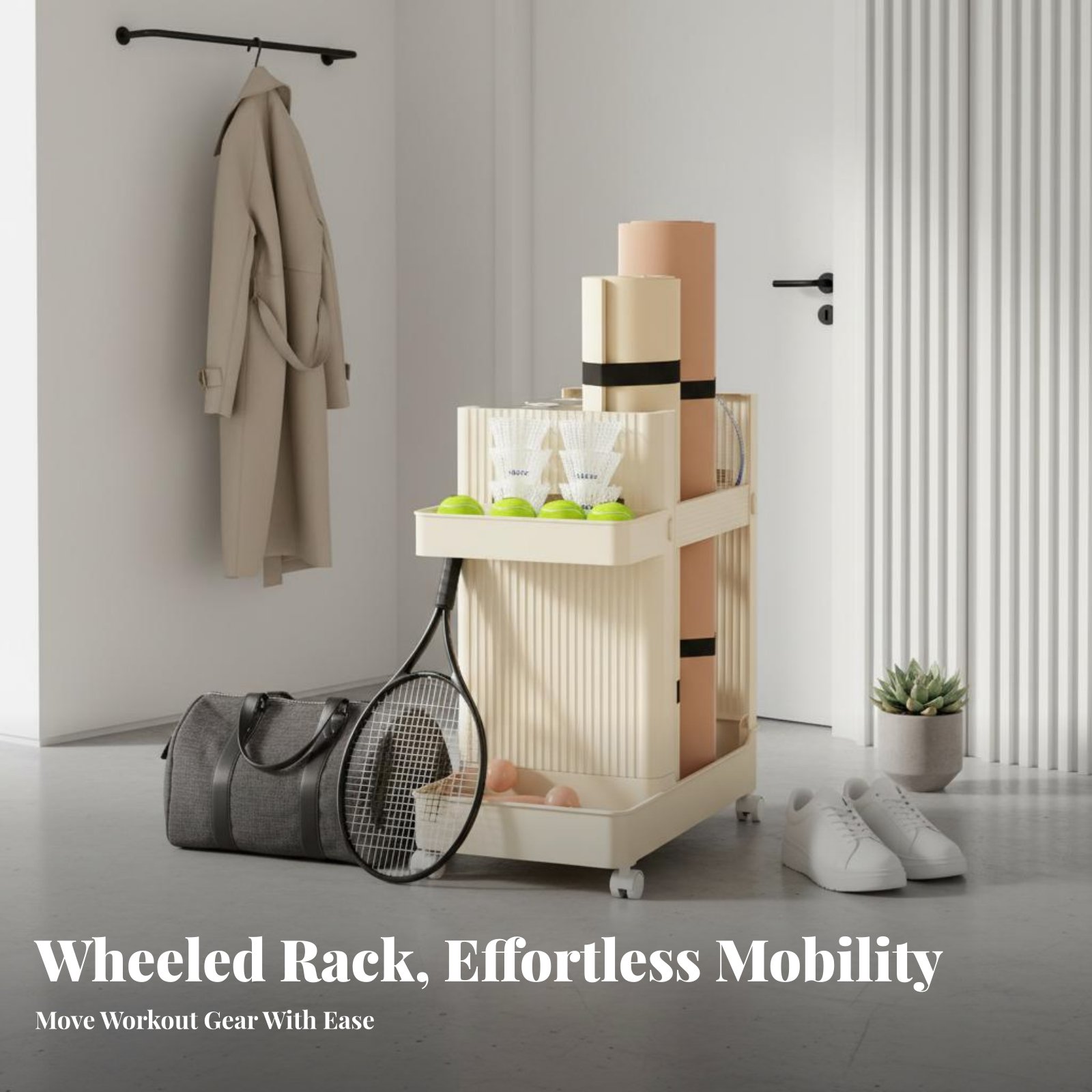 Sports Equipment Storage Cart  - огляд і ціна Sports Equipment Cart