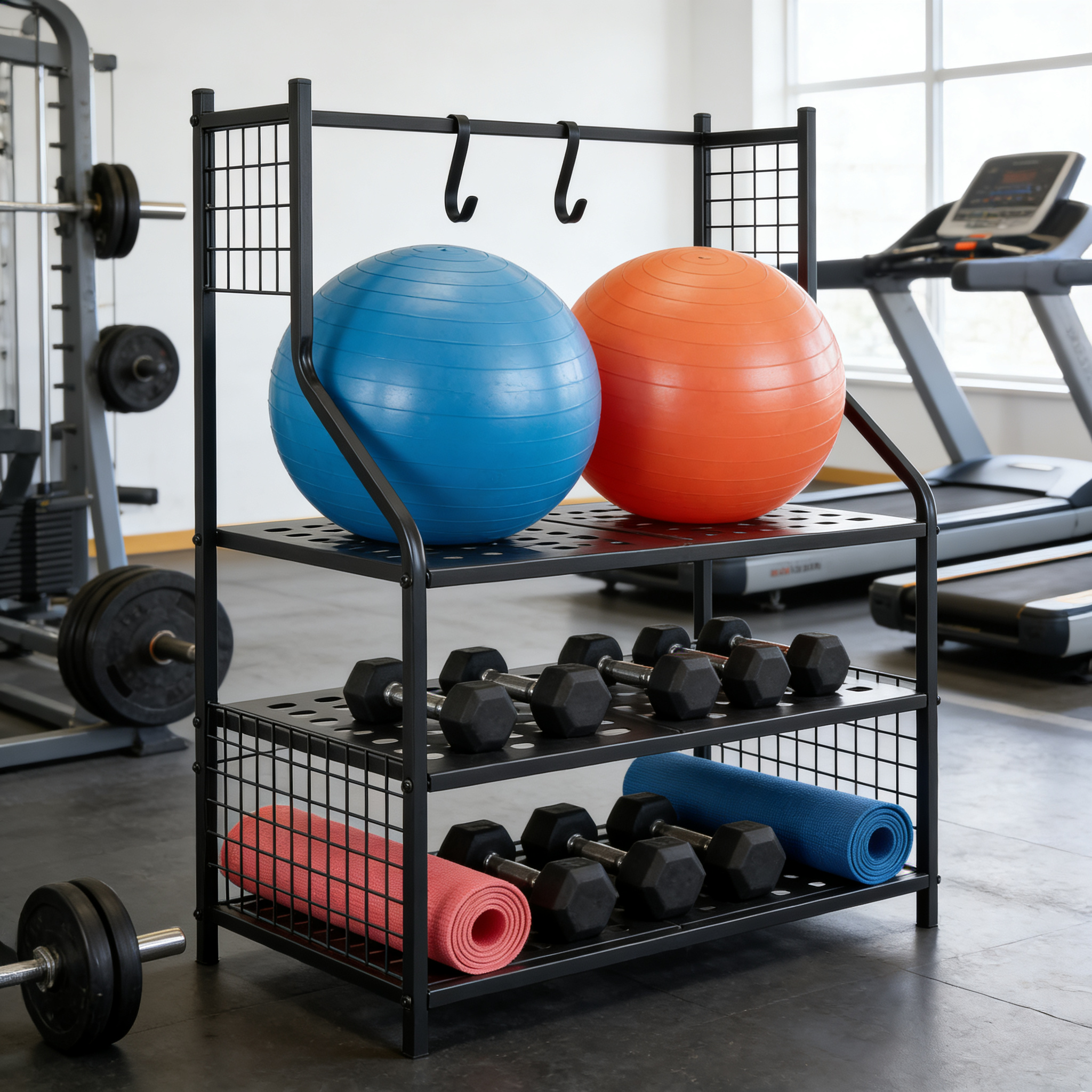Modern Metal Display Shelf for - огляд і ціна Sports Equipment Garage Storage