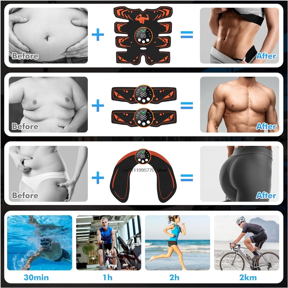 Portable EMS Abdominal Trainer - огляд і ціна Sports Equipment For Home