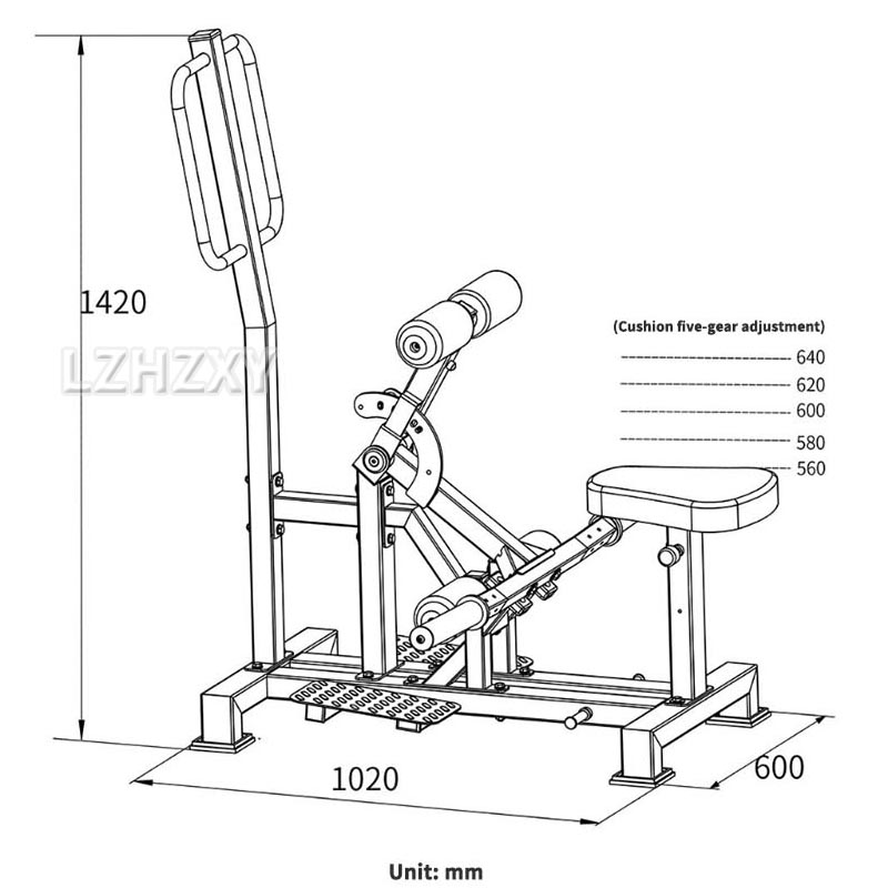 Hip trainer Squatting apparatu - огляд і ціна Sports Equipment Suppliers