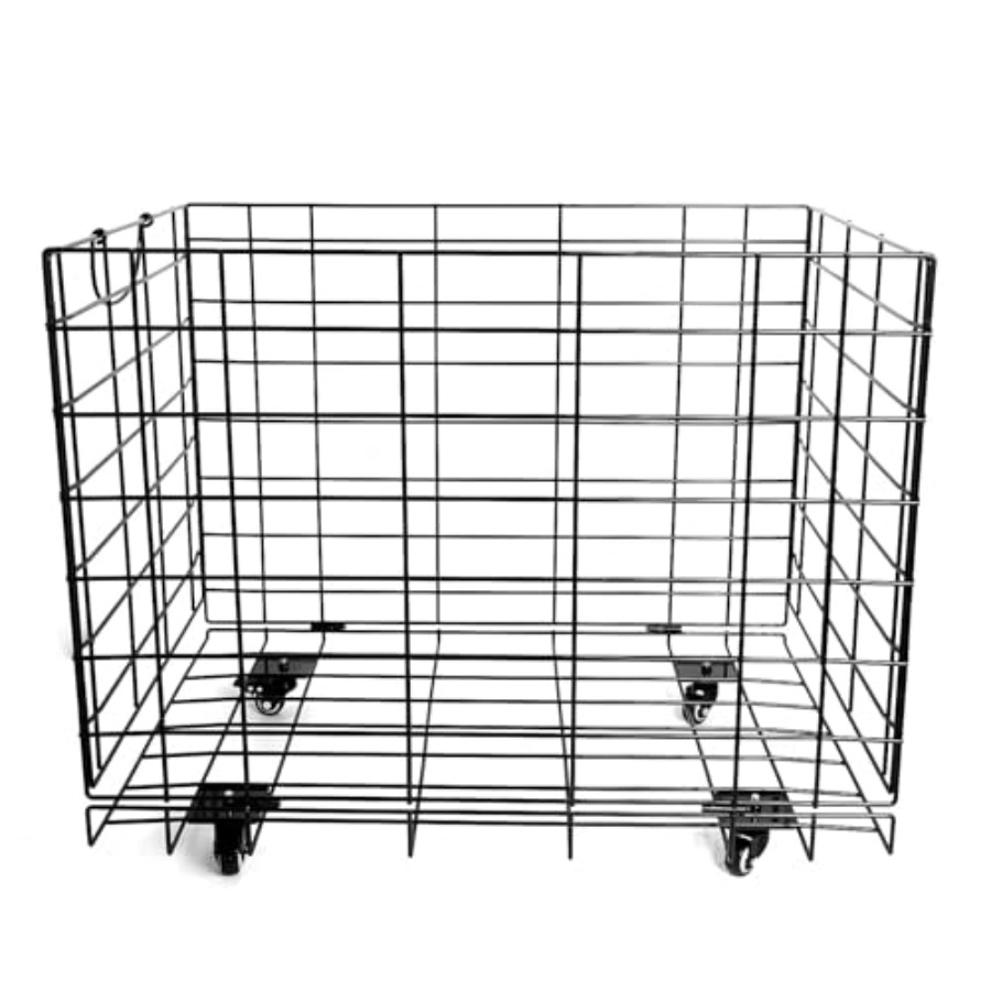 Heavy-Duty Folding Ball Cart w - огляд і ціна Sports Equipment Cart