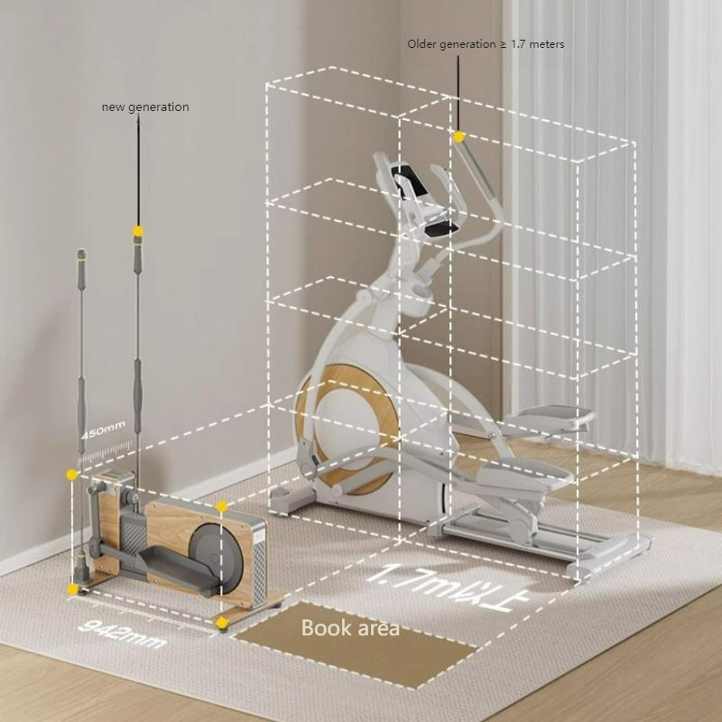 Elliptical Machine Small Woode - огляд і ціна Sports Equipment For Home
