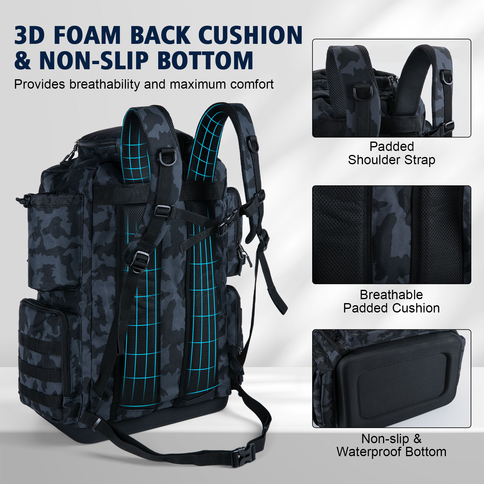 Goture 55*36*28cm Multifunctio - огляд і ціна Sports Equipment Outdoor Storage