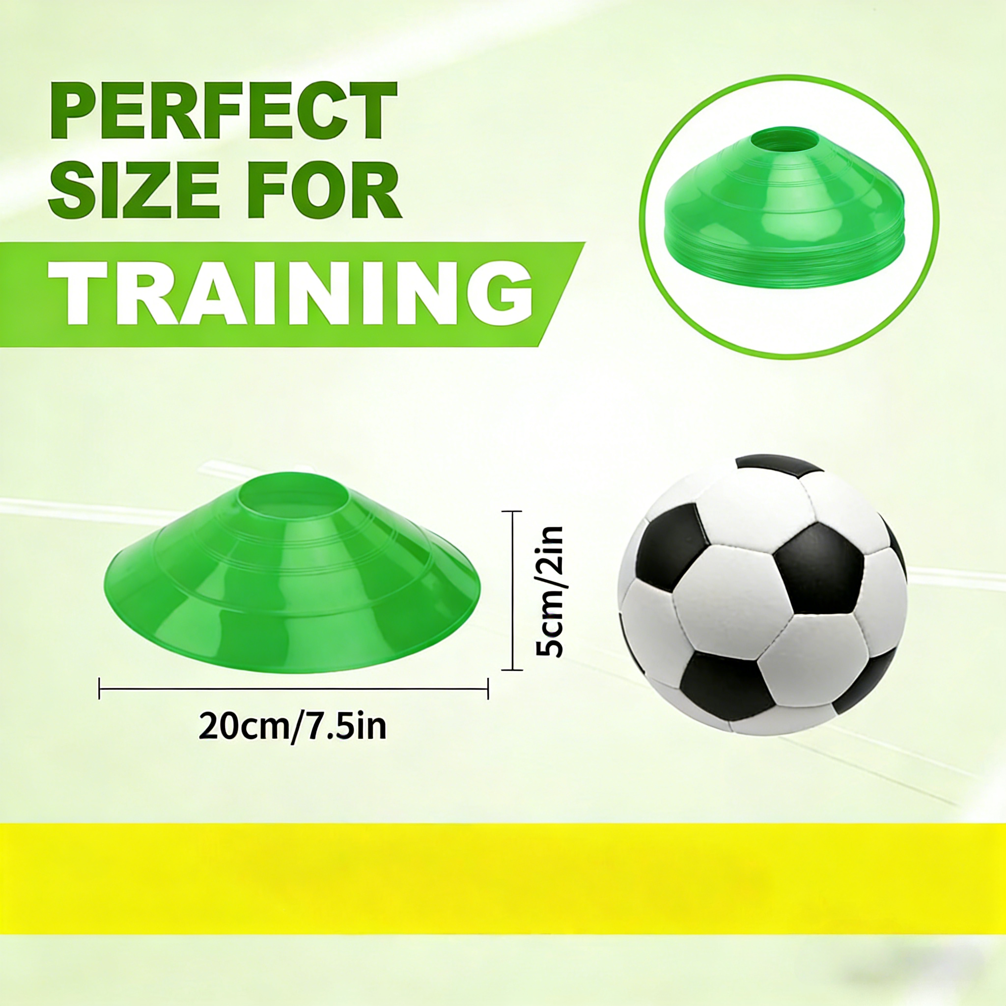 5 Pcs football training plate  - огляд і ціна Sports Equipment For Training