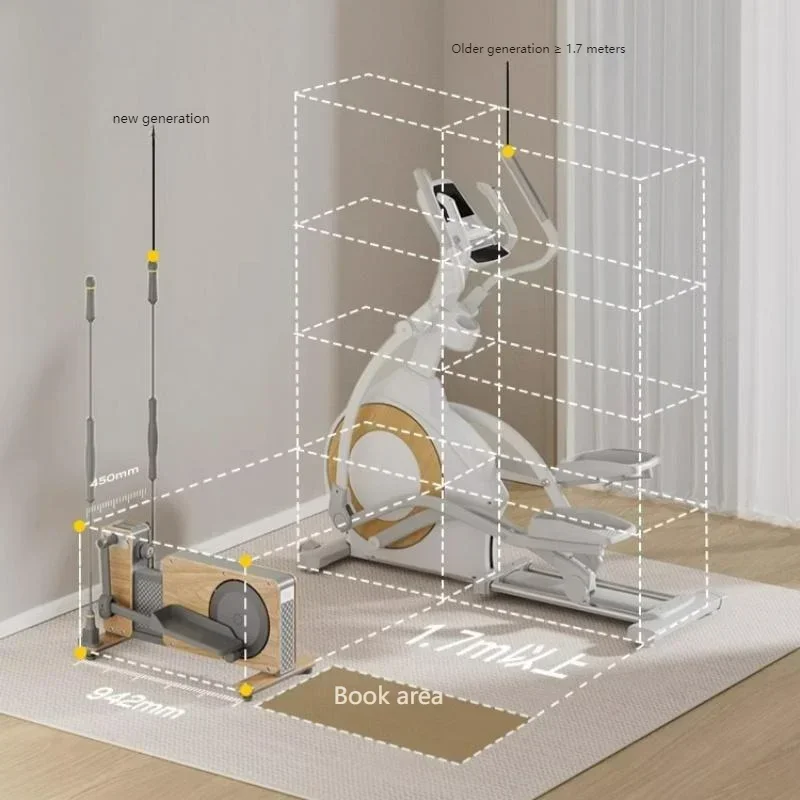 Elliptical Machine Small Woode - огляд і ціна Sports Equipment For Home