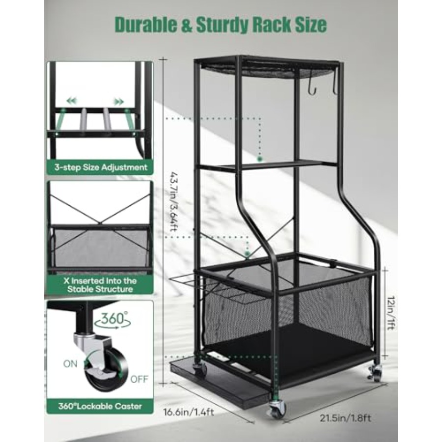 Sports Equipment Garage Organi - огляд і ціна Sports Equipment Outdoor Storage