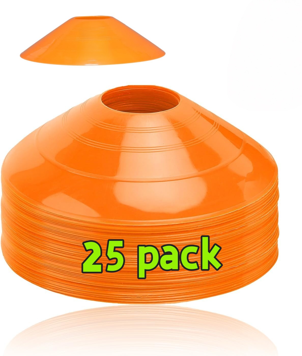 25 Pack football cone plate  f - огляд і ціна Sports Equipment For Training