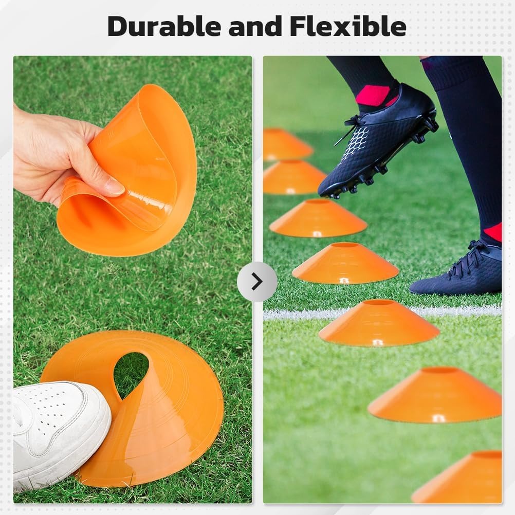 25 Pack football cone plate  f - огляд і ціна Sports Equipment For Training