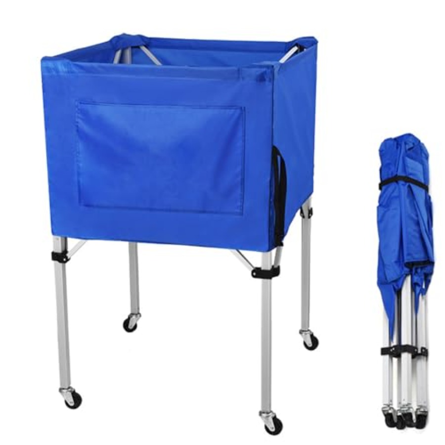Volleyball Ball cart with Whee - огляд і ціна Sports Equipment Garage Storage