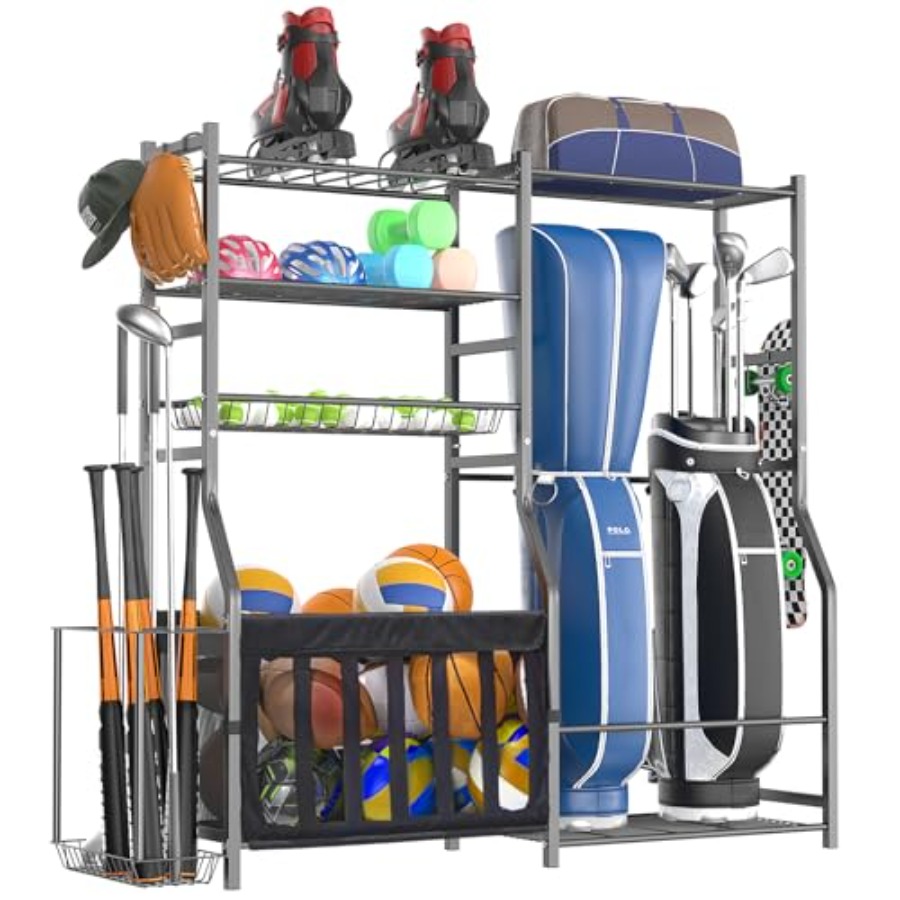 Heavy Duty Garage Sports Equip - огляд і ціна Sports Equipment Garage Storage