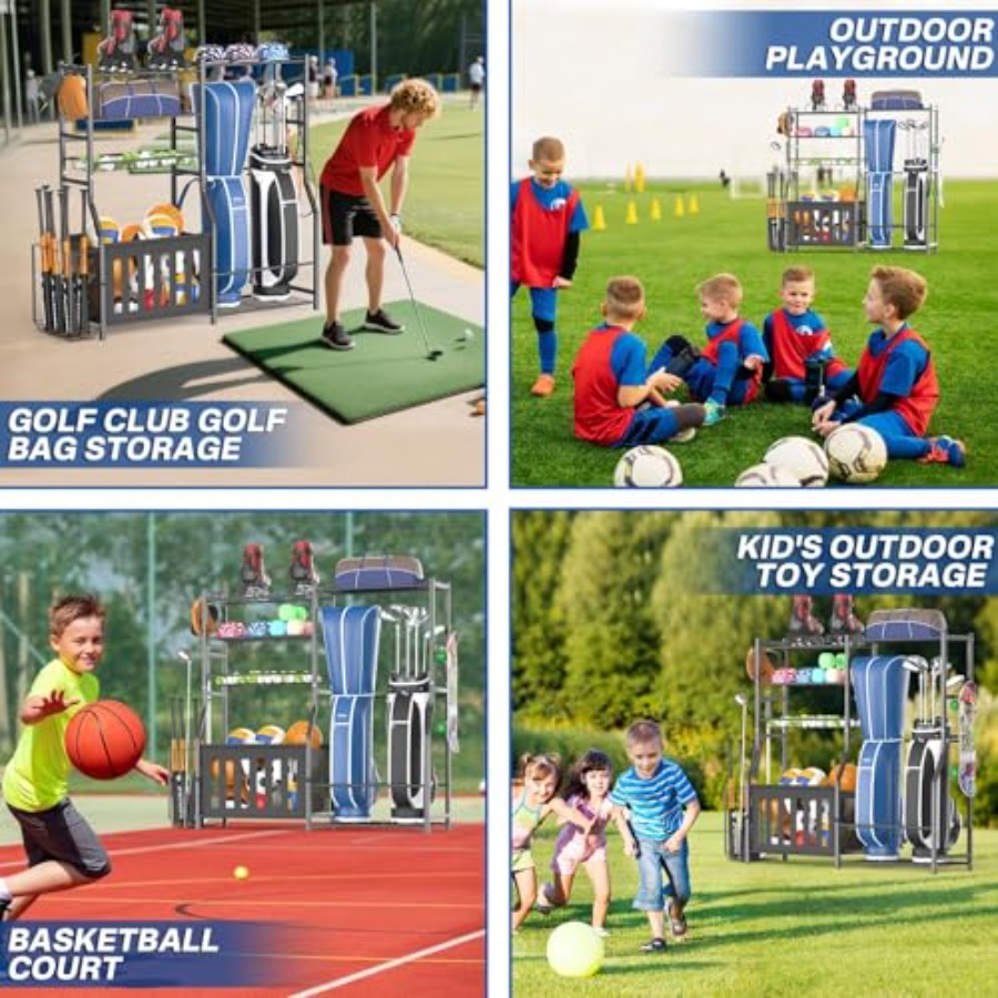 Heavy Duty Garage Sports Equip - огляд і ціна Sports Equipment Garage Storage